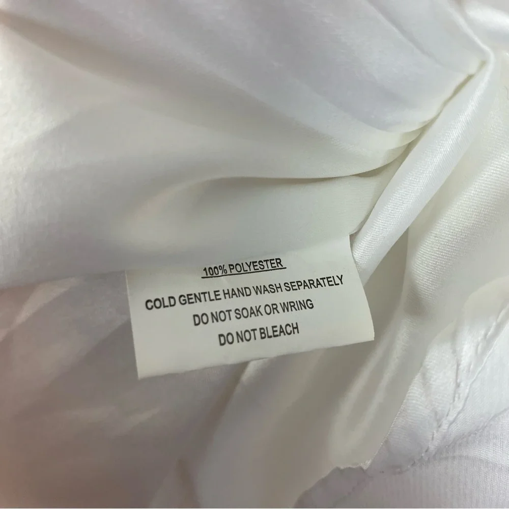 Saints + Secrets Wrap Dress with Sheer Sleeves - Picture 11 of 12